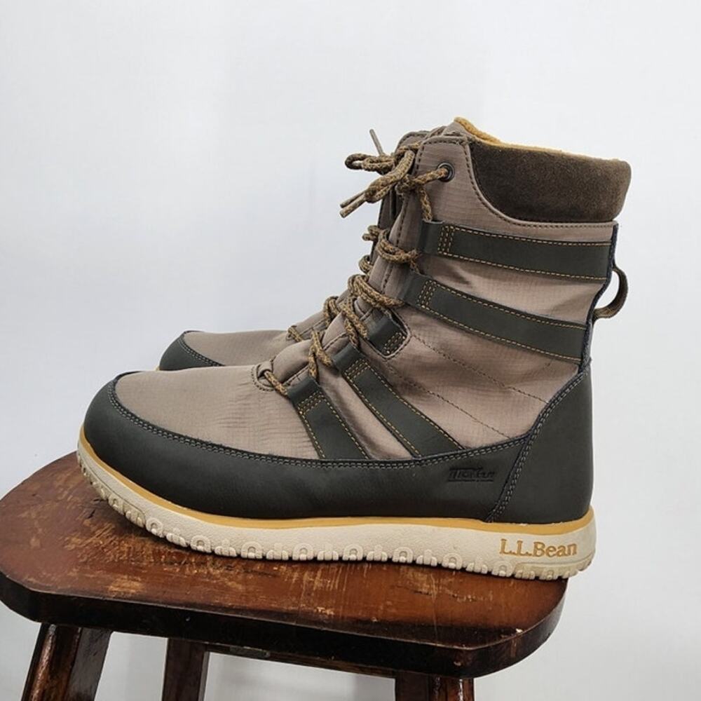 L.L. Bean Men's Waterproof Light Weight Camping Hiking Boots Size 9.5
